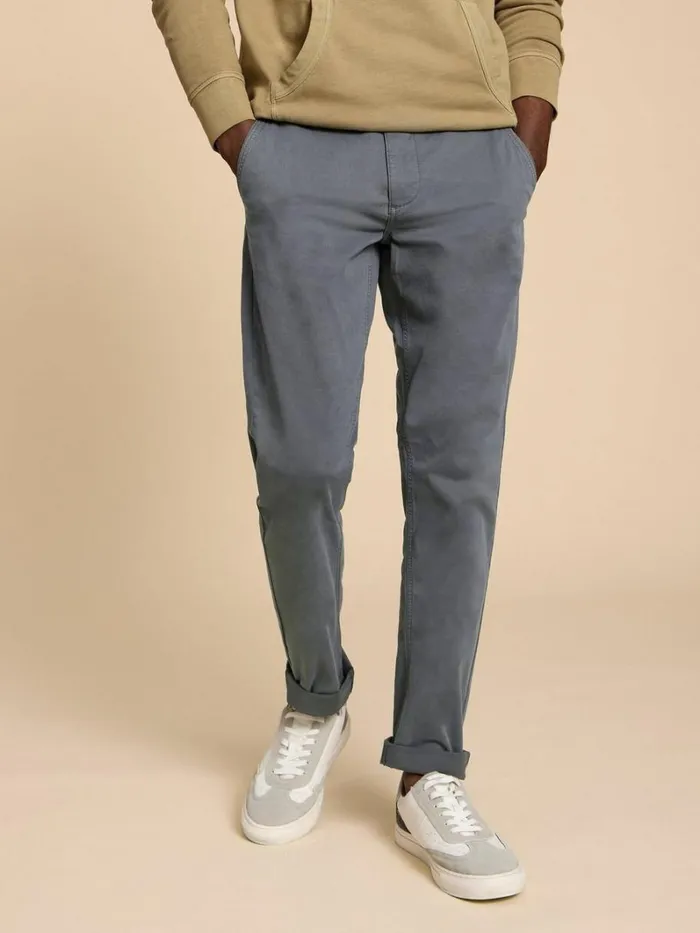 White Stuff CHINOS Sutton Organic Chino Trouser Dk Grey 8211 Men White Stuff CHINOS Sutton Organic Chino Trouser Dk Grey 8211 Men