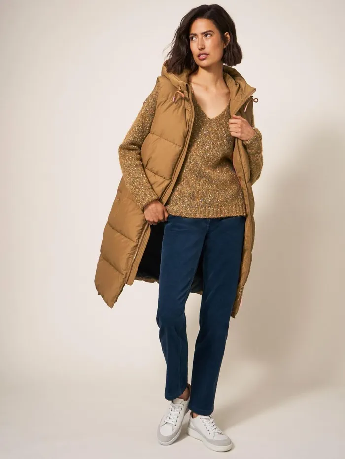 White Stuff COATS and JACKETS Ember Quilted Gilet Mid Tan 8211 Women White Stuff COATS and JACKETS Ember Quilted Gilet Mid Tan 8211 Women
