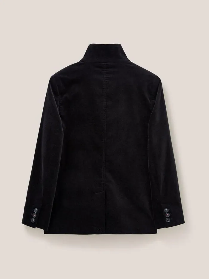 White Stuff COATS and JACKETS Karla Velvet Peacoat Pure Black 8211 Women White Stuff COATS and JACKETS Karla Velvet Peacoat Pure Black 8211 Women