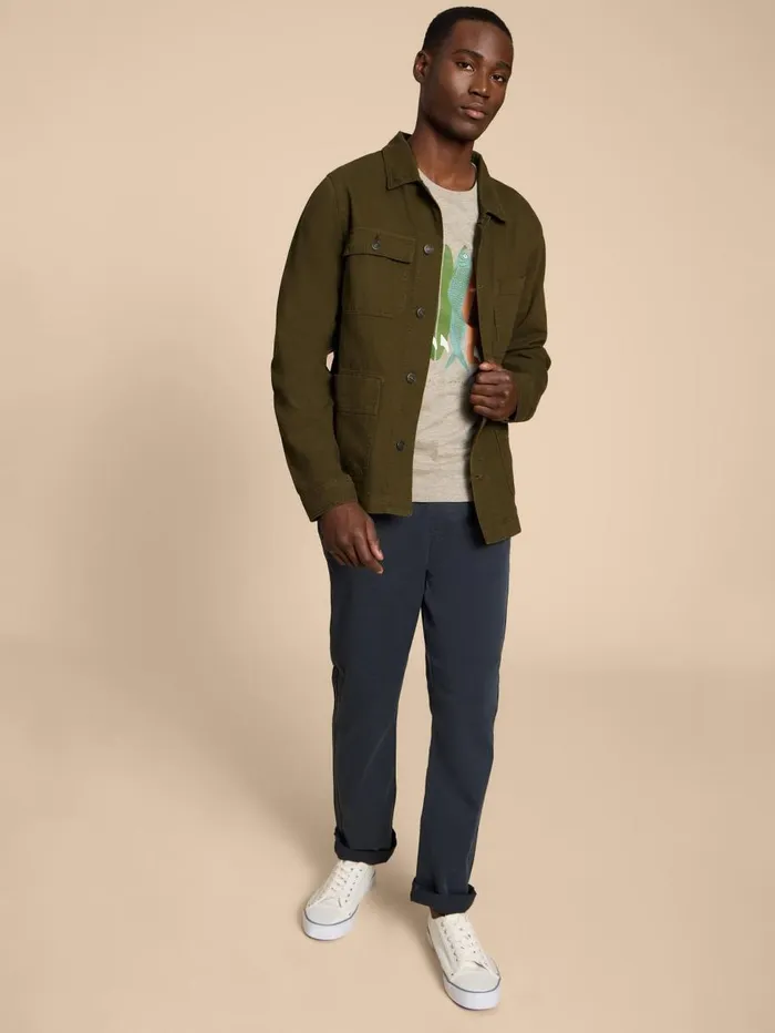 White Stuff COATS and JACKETS Kynman Workwear Jacket Khaki Green 8211 Men White Stuff COATS and JACKETS Kynman Workwear Jacket Khaki Green 8211 Men