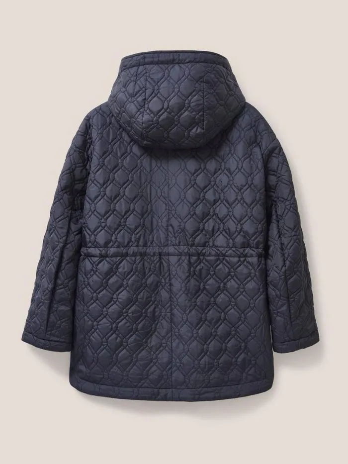 White Stuff COATS and JACKETS Mariella Reversible Relaxed Fit Coat Black Multi 8211 Women White Stuff COATS and JACKETS Mariella Reversible Relaxed Fit Coat Black Multi 8211 Women
