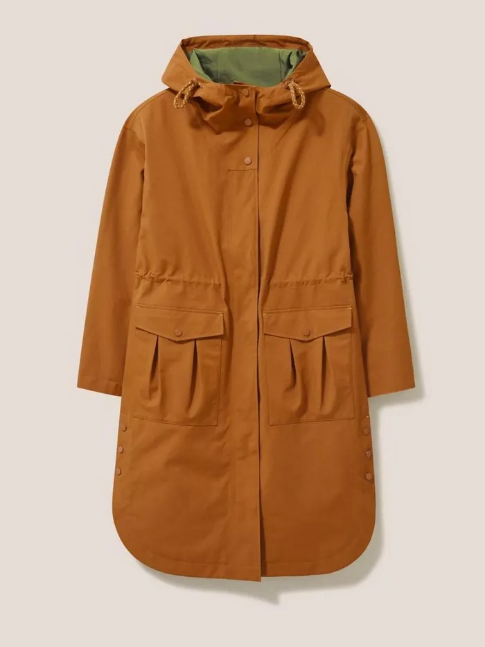 White Stuff COATS and JACKETS Millie Waterproof Jacket Dark Tan 8211 Women White Stuff COATS and JACKETS Millie Waterproof Jacket Dark Tan 8211 Women