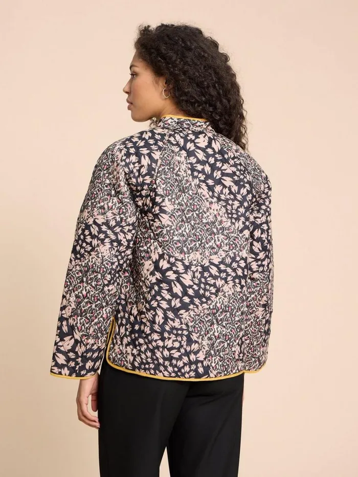 White Stuff COATS and JACKETS Natalie Reversible Jacket Black Print 8211 Women White Stuff COATS and JACKETS Natalie Reversible Jacket Black Print 8211 Women