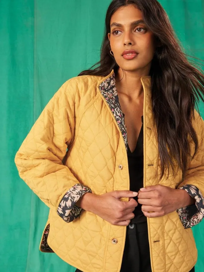 White Stuff COATS and JACKETS Natalie Reversible Jacket Black Print 8211 Women White Stuff COATS and JACKETS Natalie Reversible Jacket Black Print 8211 Women
