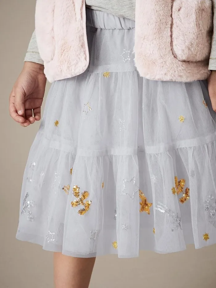 White Stuff DRESSES and SKIRTS Naomi Embellished Tuelle Skirt Natural White 8211 Kids White Stuff DRESSES and SKIRTS Naomi Embellished Tuelle Skirt Natural White 8211 Kids