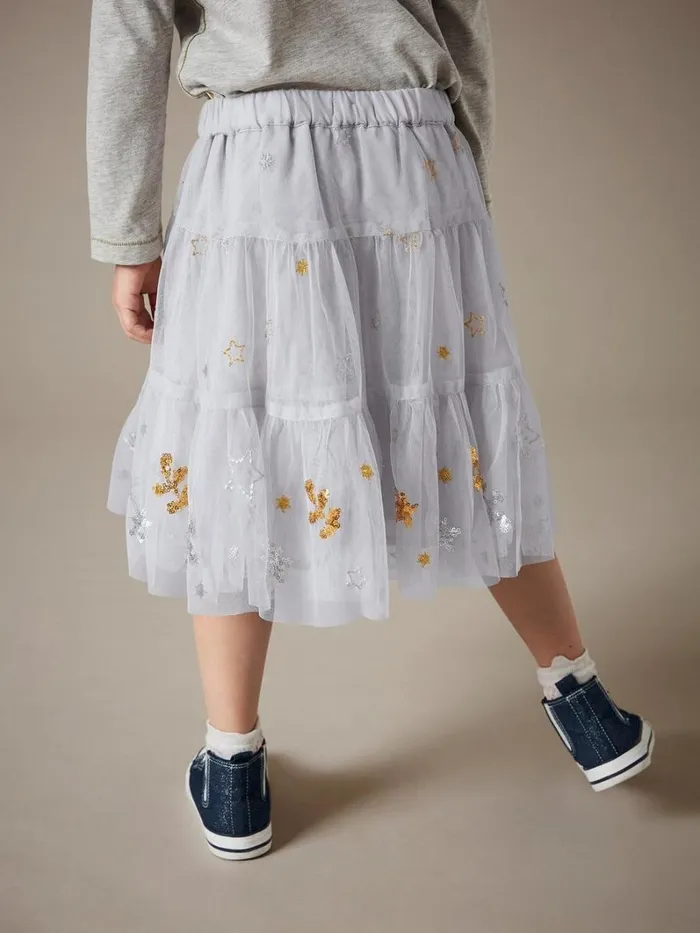 White Stuff DRESSES and SKIRTS Naomi Embellished Tuelle Skirt Natural White 8211 Kids White Stuff DRESSES and SKIRTS Naomi Embellished Tuelle Skirt Natural White 8211 Kids
