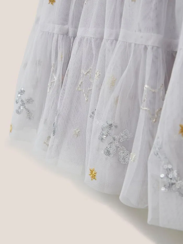 White Stuff DRESSES and SKIRTS Naomi Embellished Tuelle Skirt Natural White 8211 Kids White Stuff DRESSES and SKIRTS Naomi Embellished Tuelle Skirt Natural White 8211 Kids