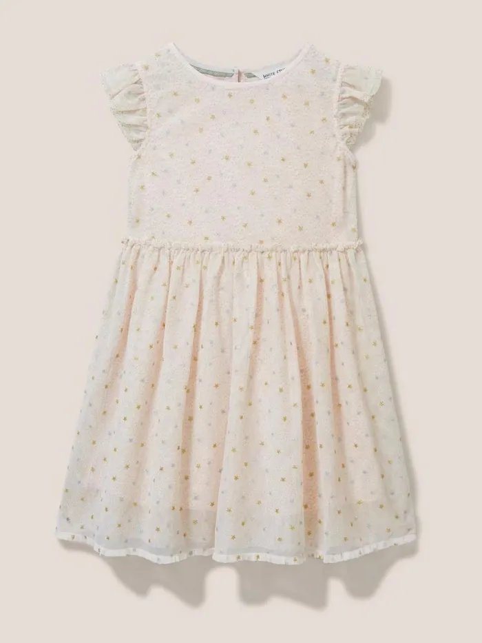 White Stuff DRESSES and SKIRTS Tuelle Star Layered Dress Mid Pink 8211 Kids White Stuff DRESSES and SKIRTS Tuelle Star Layered Dress Mid Pink 8211 Kids