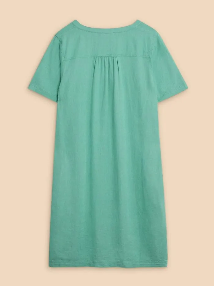 White Stuff DRESSES Lydia Shift Dress Mid Teal 8211 Women White Stuff DRESSES Lydia Shift Dress Mid Teal 8211 Women