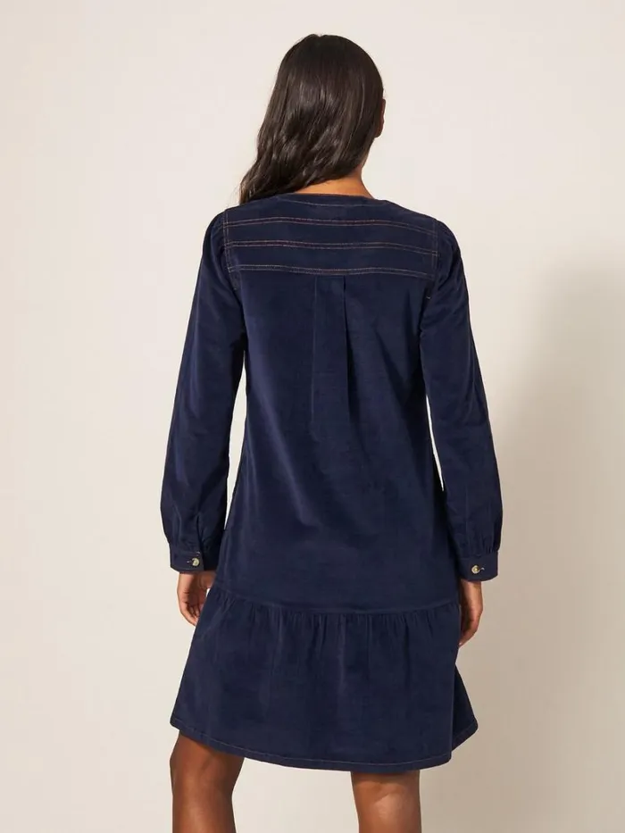 White Stuff DRESSES Norma Cord Dress Dark Navy 8211 Women White Stuff DRESSES Norma Cord Dress Dark Navy 8211 Women