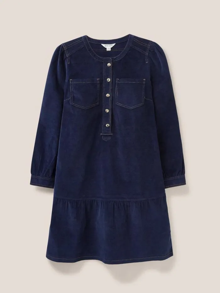 White Stuff DRESSES Norma Cord Dress Dark Navy 8211 Women White Stuff DRESSES Norma Cord Dress Dark Navy 8211 Women