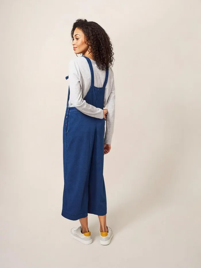 White Stuff DUNGAREES and JUMPSUITS Debbie Jersey Dungaree Mid Denim 8211 Women