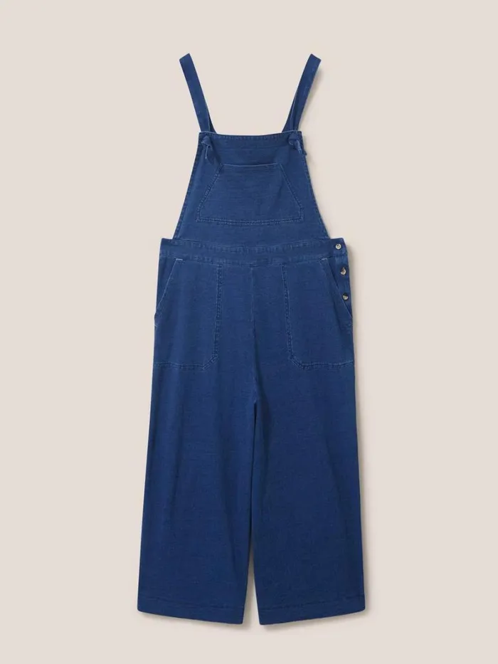 White Stuff DUNGAREES and JUMPSUITS Debbie Jersey Dungaree Mid Denim 8211 Women