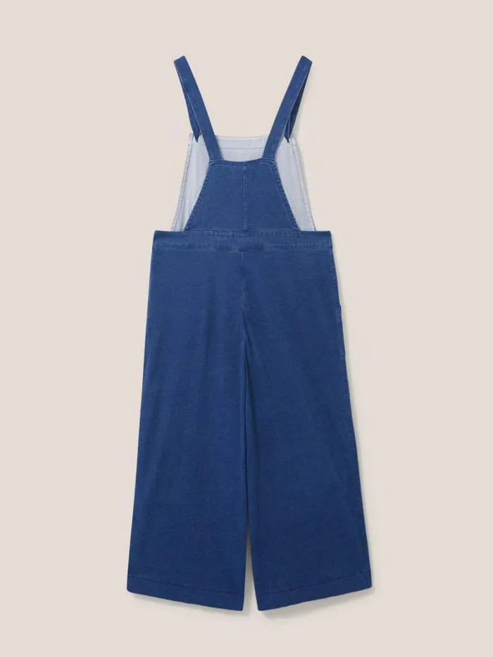 White Stuff DUNGAREES and JUMPSUITS Debbie Jersey Dungaree Mid Denim 8211 Women