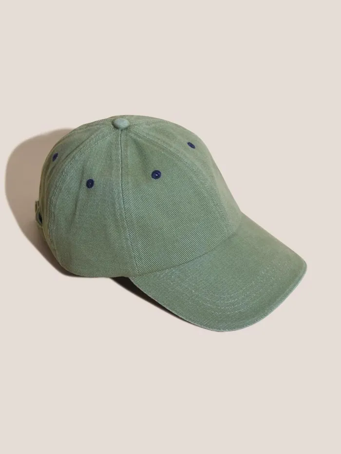 White Stuff HATS Cotton Casual Baseball Cap Khaki Green 8211 Men White Stuff HATS Cotton Casual Baseball Cap Khaki Green 8211 Men