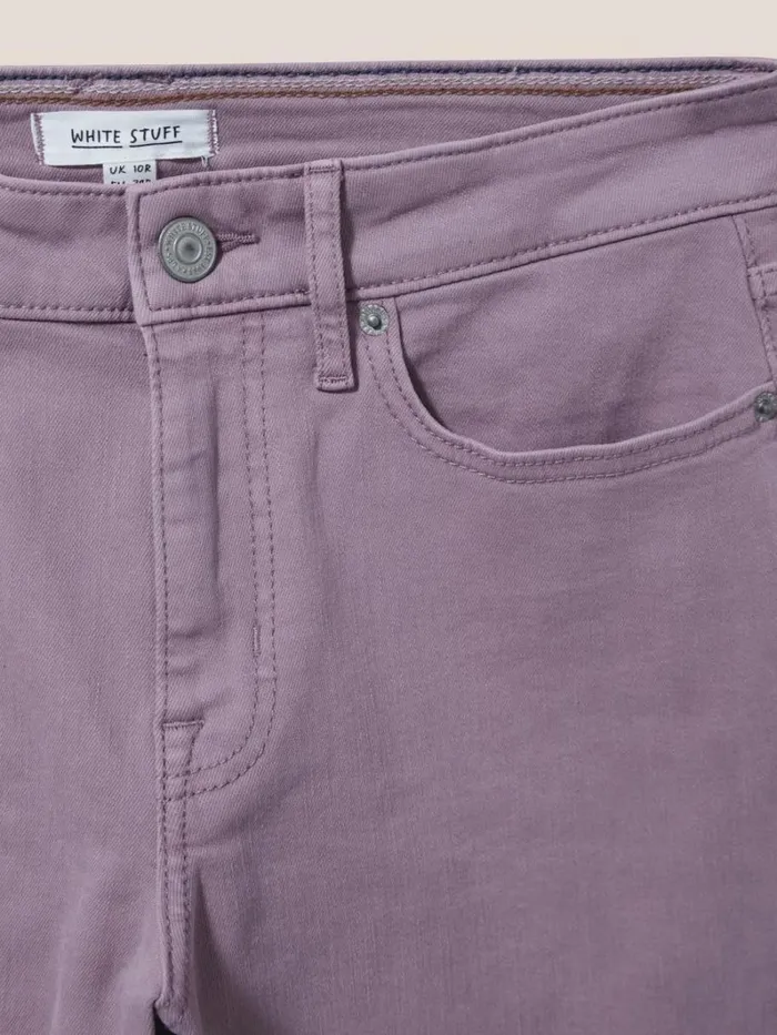 White Stuff JEANS Blake Straight Crop Jeans Dusty Purple 8211 Women