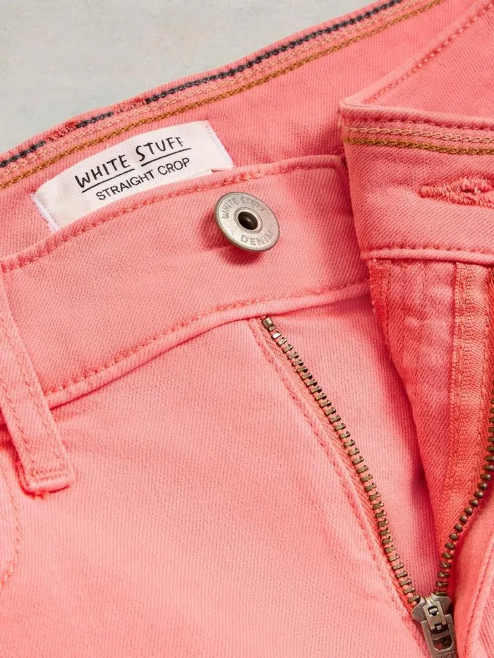 White Stuff JEANS Blake Straight Cropped Jean Bright Pink 8211 Women White Stuff JEANS Blake Straight Cropped Jean Bright Pink 8211 Women