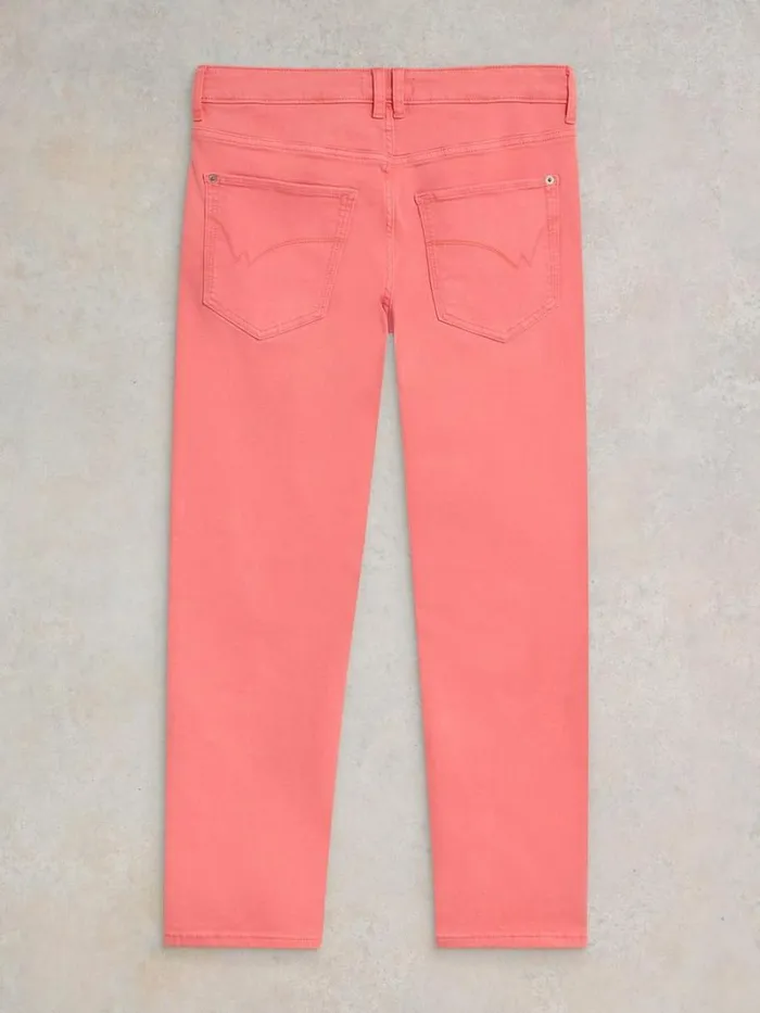 White Stuff JEANS Blake Straight Cropped Jean Bright Pink 8211 Women White Stuff JEANS Blake Straight Cropped Jean Bright Pink 8211 Women
