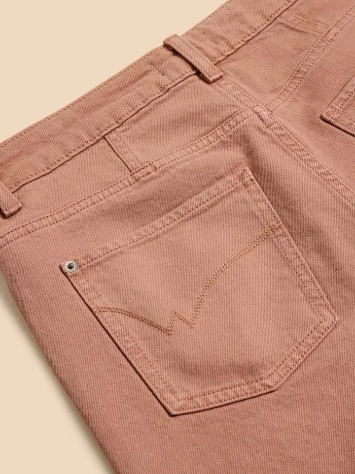 White Stuff JEANS Charlie Straight Crop Jean Dusty Pink 8211 Women