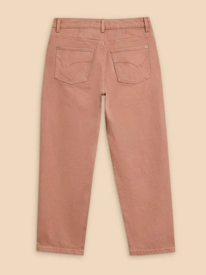 White Stuff JEANS Charlie Straight Crop Jean Dusty Pink 8211 Women