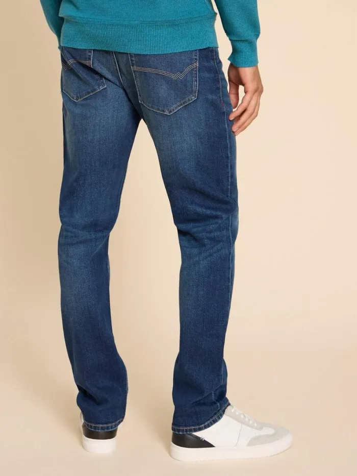 White Stuff JEANS Eastwood Straight Jean Mid Denim 8211 Men White Stuff JEANS Eastwood Straight Jean Mid Denim 8211 Men