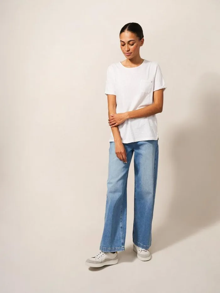 White Stuff JEANS Heidi Wide Leg Jean Light Denim 8211 Women White Stuff JEANS Heidi Wide Leg Jean Light Denim 8211 Women