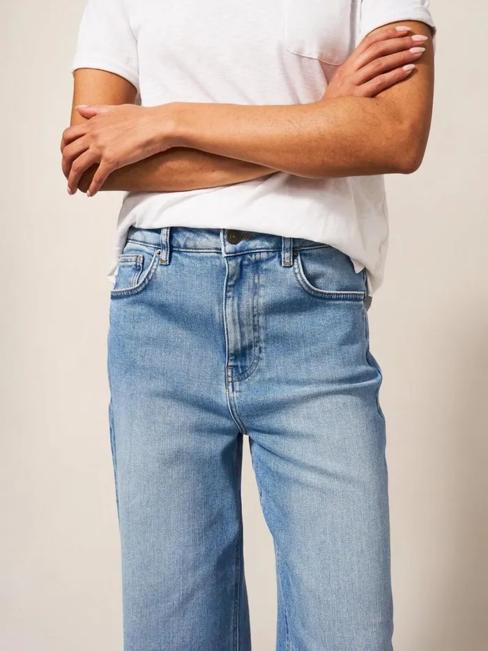 White Stuff JEANS Heidi Wide Leg Jean Light Denim 8211 Women White Stuff JEANS Heidi Wide Leg Jean Light Denim 8211 Women
