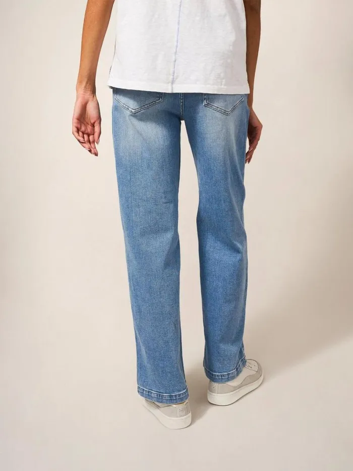 White Stuff JEANS Heidi Wide Leg Jean Light Denim 8211 Women White Stuff JEANS Heidi Wide Leg Jean Light Denim 8211 Women