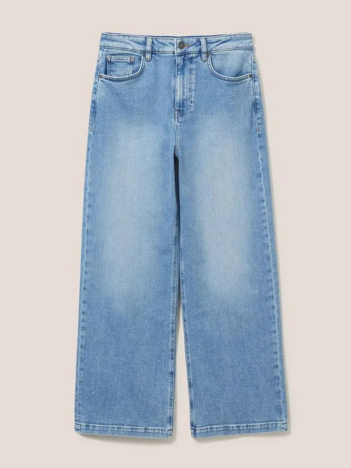 White Stuff JEANS Heidi Wide Leg Jean Light Denim 8211 Women White Stuff JEANS Heidi Wide Leg Jean Light Denim 8211 Women