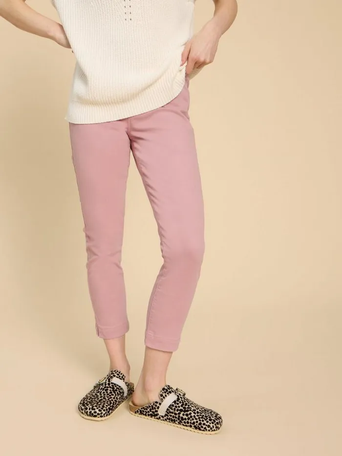 White Stuff JEANS Janey Cotton Cropped Jegging Mid Pink 8211 Women White Stuff JEANS Janey Cotton Cropped Jegging Mid Pink 8211 Women