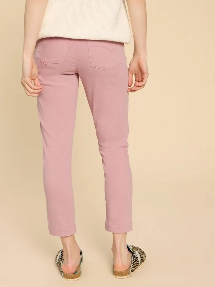 White Stuff JEANS Janey Cotton Cropped Jegging Mid Pink 8211 Women White Stuff JEANS Janey Cotton Cropped Jegging Mid Pink 8211 Women