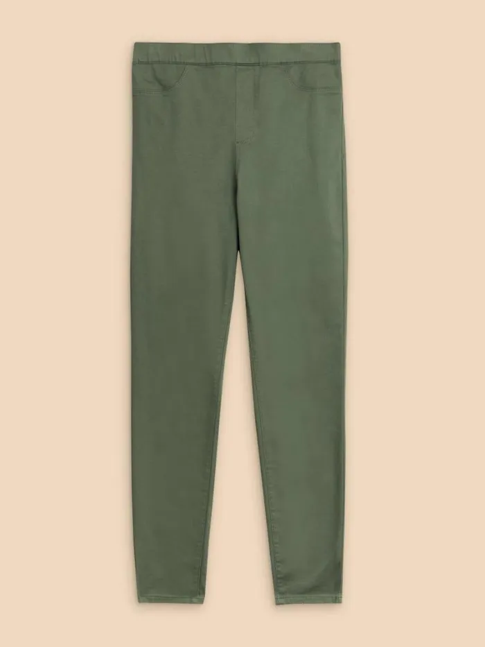 White Stuff JEANS Janey Cotton Jegging Mid Green 8211 Women White Stuff JEANS Janey Cotton Jegging Mid Green 8211 Women