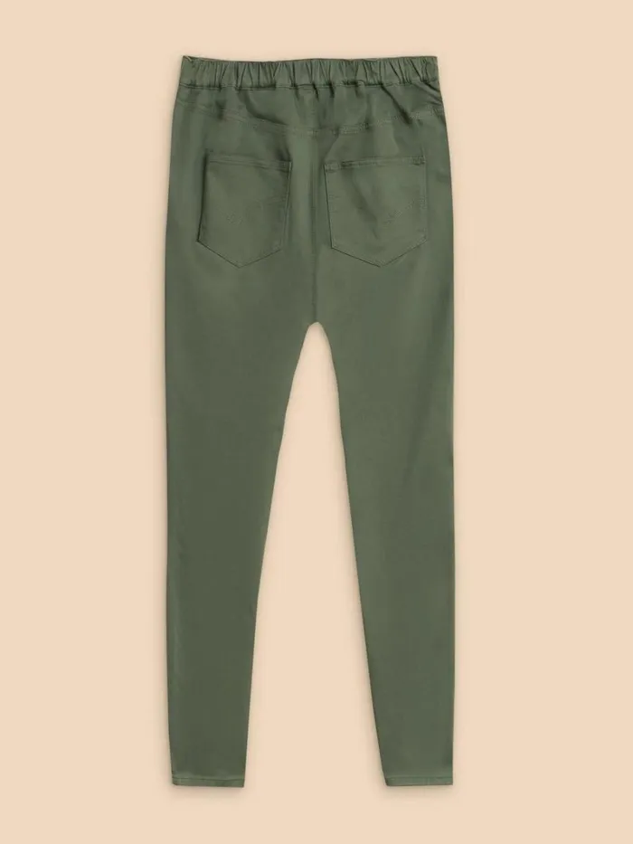 White Stuff JEANS Janey Cotton Jegging Mid Green 8211 Women White Stuff JEANS Janey Cotton Jegging Mid Green 8211 Women