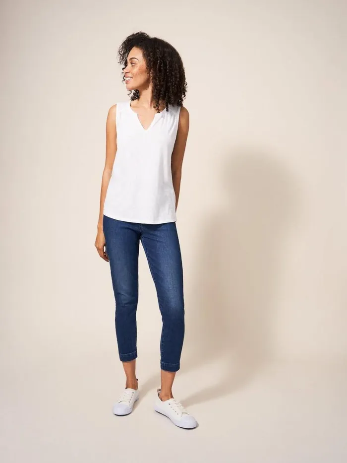 White Stuff JEANS Janey Crop Jegging Mid Denim 8211 Women