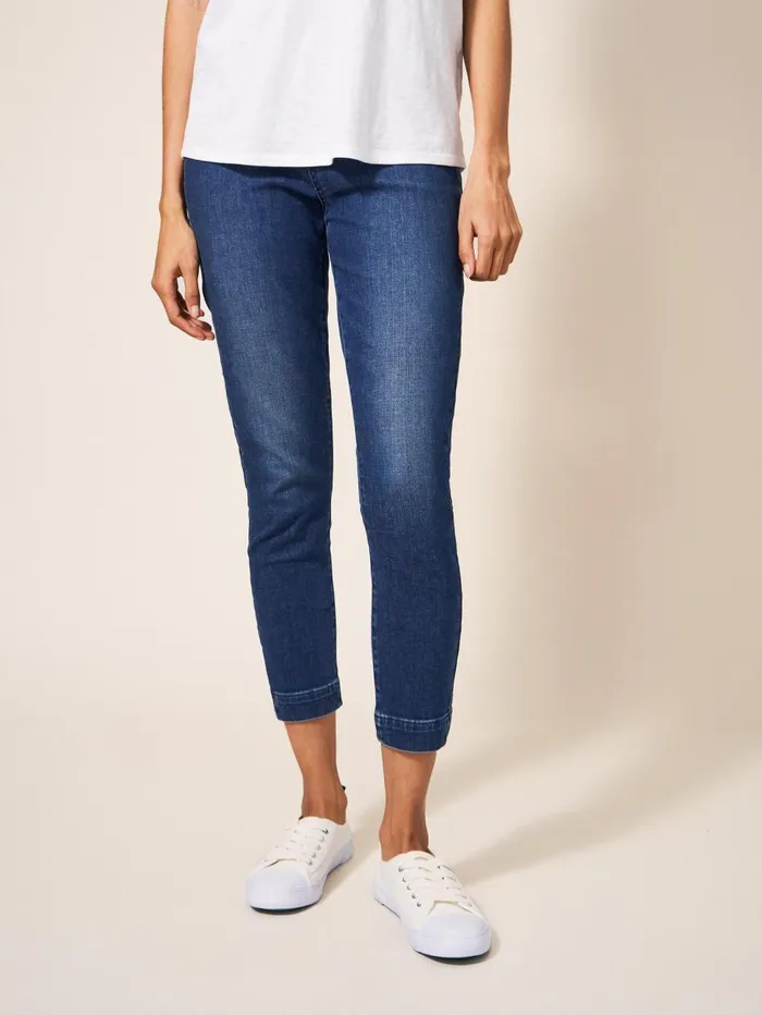 White Stuff JEANS Janey Crop Jegging Mid Denim 8211 Women White Stuff JEANS Janey Crop Jegging Mid Denim 8211 Women