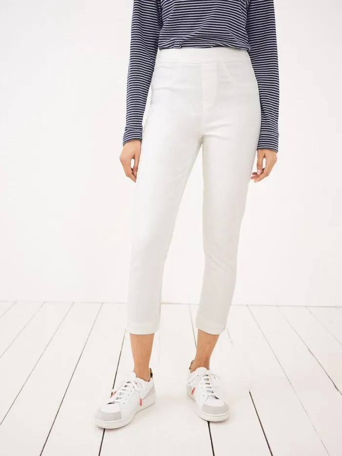 White Stuff JEANS Janey Crop Jeggings Natural White 8211 Women