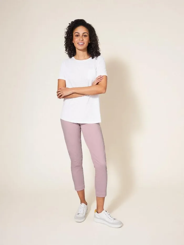 White Stuff JEANS Janey Cropped Jegging Dusty Pink 8211 Women