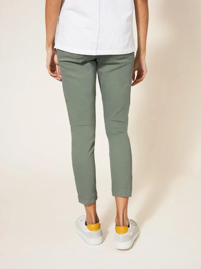 White Stuff JEANS Janey Cropped Jegging Light Green 8211 Women