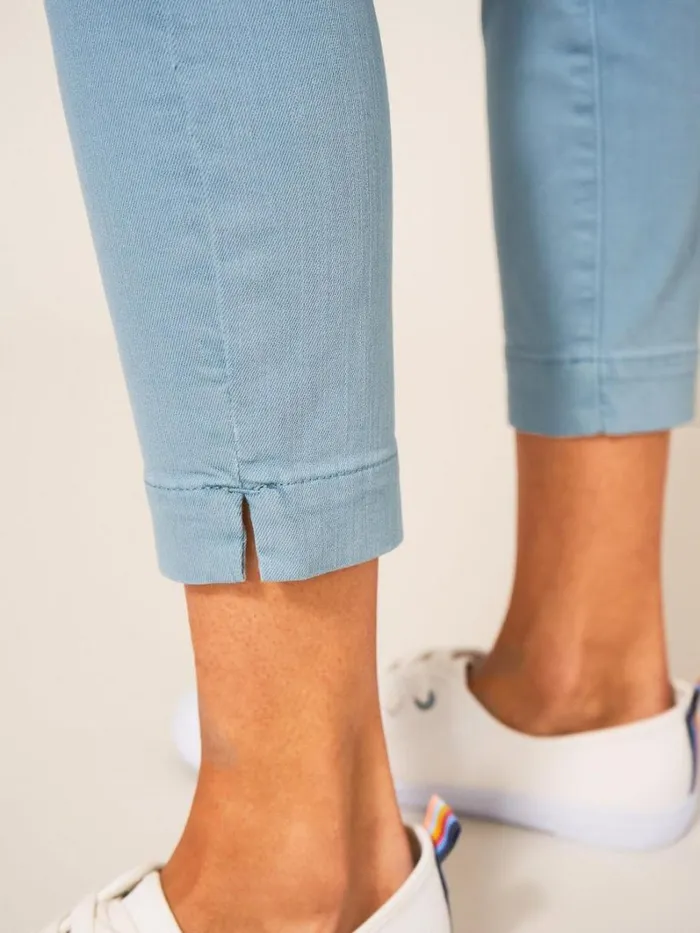 White Stuff JEANS Janey Cropped Jegging Mid Teal 8211 Women