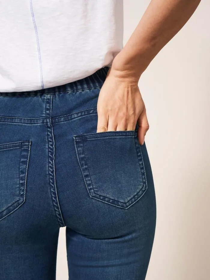 White Stuff JEANS Janey Full Length Jegging Mid Denim 8211 Women