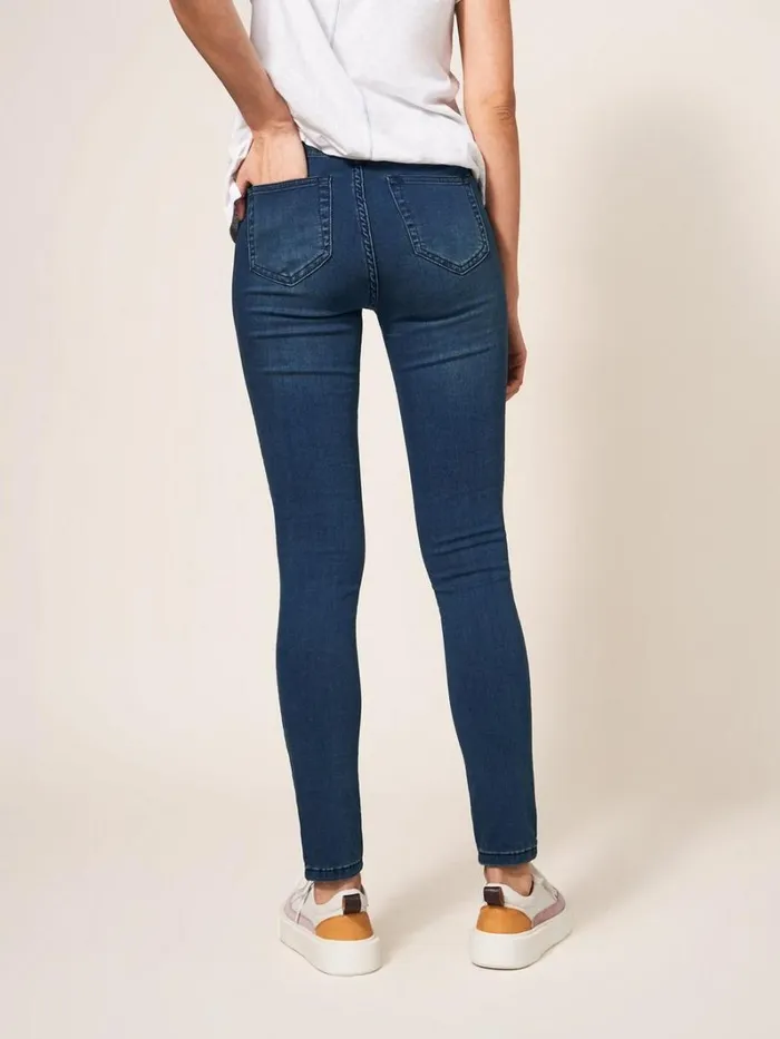 White Stuff JEANS Janey Full Length Jegging Mid Denim 8211 Women