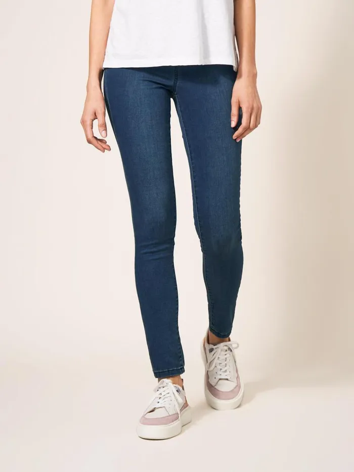 White Stuff JEANS Janey Full Length Jegging Mid Denim 8211 Women