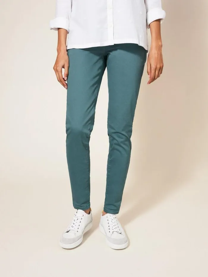 White Stuff JEANS Janey Skinny Leg Jegging Mid Teal 8211 Women