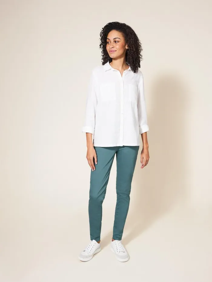 White Stuff JEANS Janey Skinny Leg Jegging Mid Teal 8211 Women