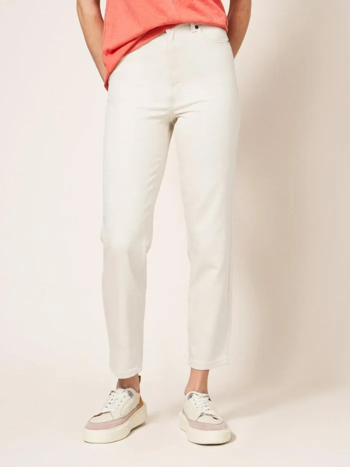 White Stuff JEANS Miley Relaxed Straight Jean Light Natural 8211 Women