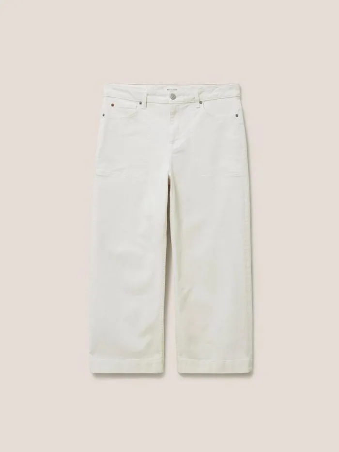 White Stuff JEANS Tia Wide Leg Cropped Jean Light Natural 8211 Women White Stuff JEANS Tia Wide Leg Cropped Jean Light Natural 8211 Women