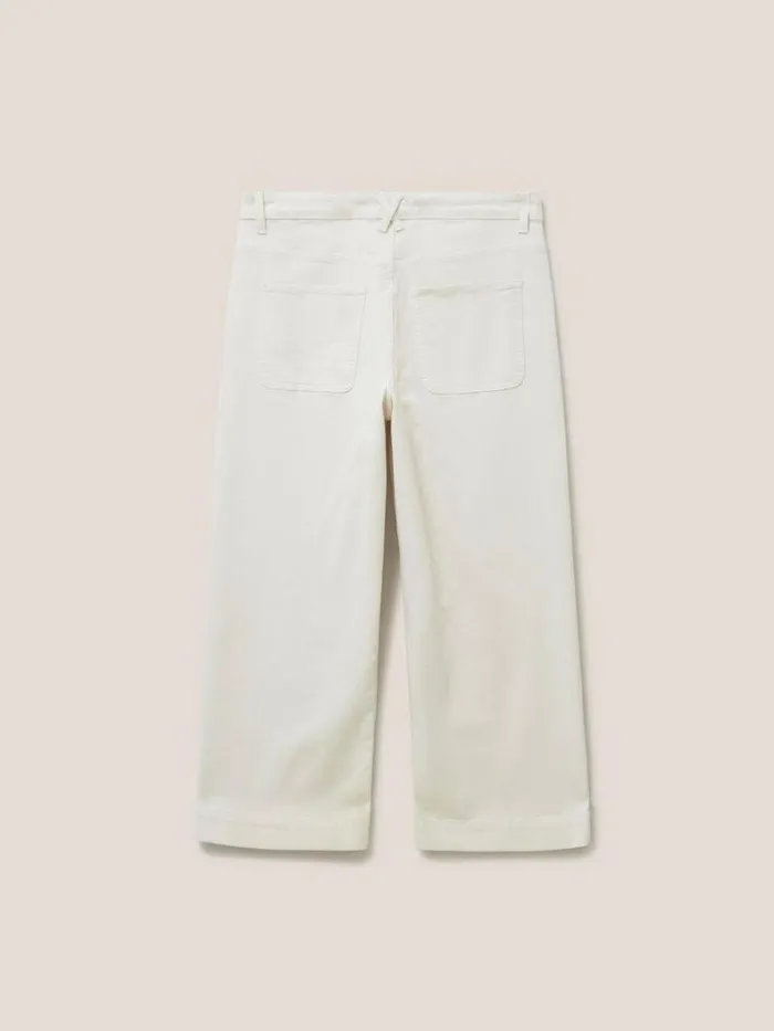 White Stuff JEANS Tia Wide Leg Cropped Jean Light Natural 8211 Women White Stuff JEANS Tia Wide Leg Cropped Jean Light Natural 8211 Women