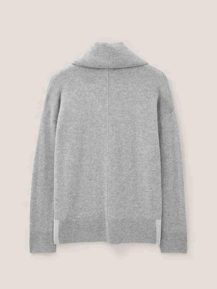 White Stuff KNITWEAR CALLIE CASHMERE JUMPER Mid Grey 8211 Women White Stuff KNITWEAR CALLIE CASHMERE JUMPER Mid Grey 8211 Women