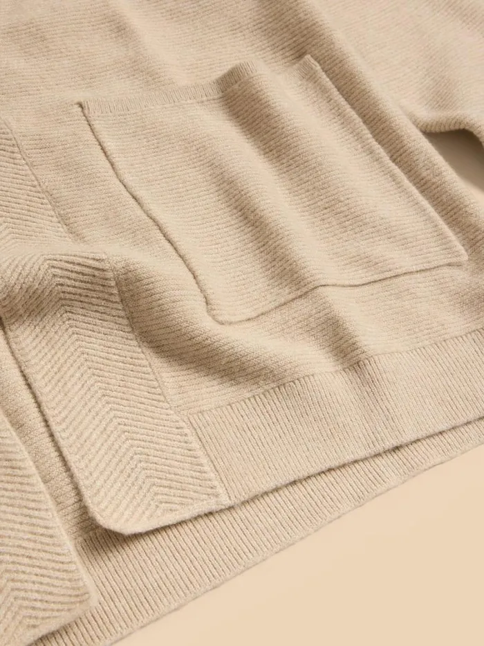 White Stuff KNITWEAR CARLA LONGLINE CARDIGAN Light Natural 8211 Women White Stuff KNITWEAR CARLA LONGLINE CARDIGAN Light Natural 8211 Women