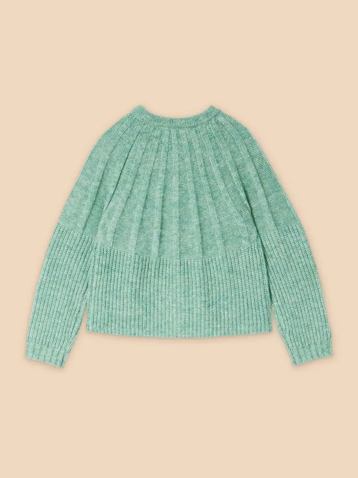 White Stuff KNITWEAR CLOVER CARDIGAN Mid Green 8211 Women White Stuff KNITWEAR CLOVER CARDIGAN Mid Green 8211 Women